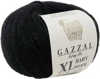 Gazzal Baby Wool Xl 803 (черный)