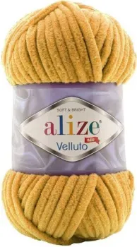 Alize Velluto 02 (68 м, горчица)