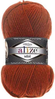 Alize Superlana midi 36 (170 м, терракот)