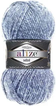 Alize Superlana midi 806 (170 м, светлый джинс меланж)