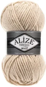 Alize Superlana maxi 310 (100 м, шампань)