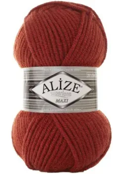 Alize Superlana maxi 36 (100 м, терракот)