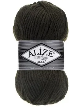 Alize Superlana maxi 241 (100 м, темно-зеленый)