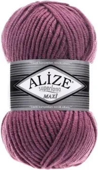 Alize Superlana maxi 440 (100 м, темная роза)