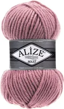 Alize Superlana maxi 204 (100 м, темная пудра)