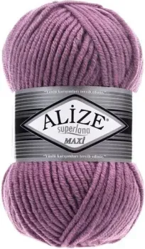 Alize Superlana maxi 28 (100 м, сухая роза)