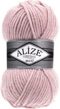 Alize Superlana maxi 161 (100 м, пудра)