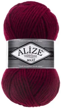 Alize Superlana maxi 390 (100 м, вишня)