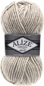 Alize Superlana maxi 152 (100 м, бежевый)