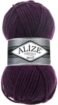 Alize Superlana maxi 111 (100 м, баклажан)