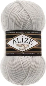 Alize Superlana klasik 208 (280 м, светло-серый)