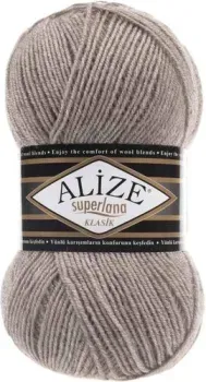 Alize Superlana klasik 207 (280 м, светло-коричневый)
