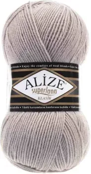 Alize Superlana klasik 652 (280 м, пепел)