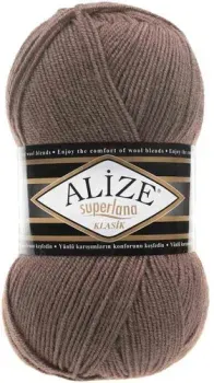 Alize Superlana klasik 584 (280 м, кофе с молоком)