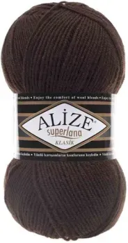 Alize Superlana klasik 26 (280 м, коричневый)