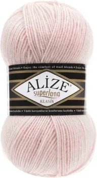 Alize Superlana klasik 271 (280 м, жемчужно-розовый)