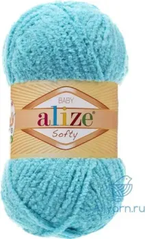 Alize Softy 128 (115 м, бирюза)