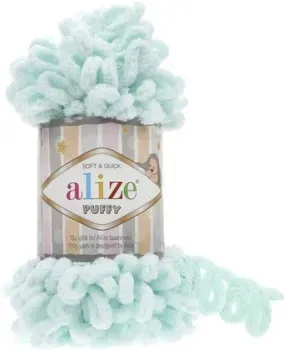 Alize Puffy 15 (9 м, светлая мята)