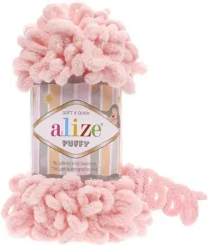 Alize Puffy 639 (9 м, нежный персик)