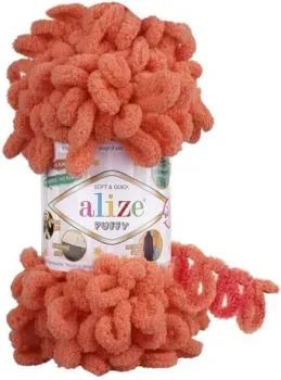 Alize Puffy 619 (9 м, коралл)