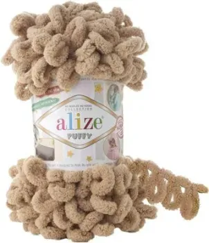 Alize Puffy 262 (9 м, бежевый)