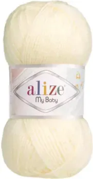 Alize My baby 01 (150 м, кремовый)