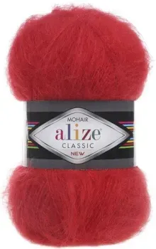 Alize Mohair classic 56 (200 м, красный)