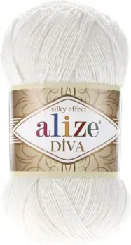Alize Diva 450 (350 м, жемчужный)
