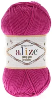 Alize Cotton gold hobby 149 (165 м, фуксия)