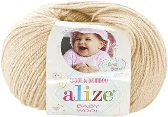 Alize Baby wool 310 (175 м, медовый)