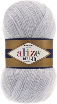 Alize Angora real 40 52 (480 м, светло-серый)