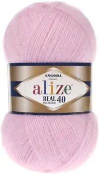Alize Angora real 40 185 (480 м, светло-розовый)