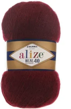 Alize Angora real 40 57 (480 м, бордовый)