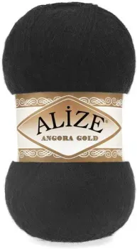 Alize Angora gold 60 (550 м, черный)