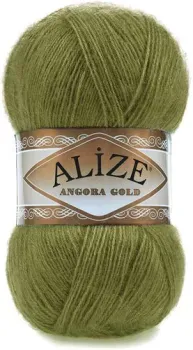 Alize Angora gold 758 (550 м, оливковый)