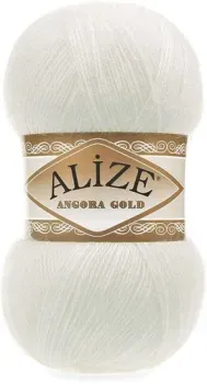 Alize Angora gold 62 (550 м, молочный)