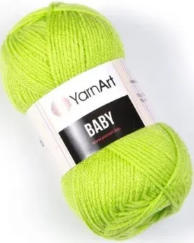 Yarnart Baby 100% акрил 13854 50 г (150 м, салатовый)