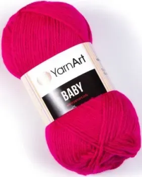 Yarnart Baby 100% акрил 8041 50 г (150 м, малиновый)