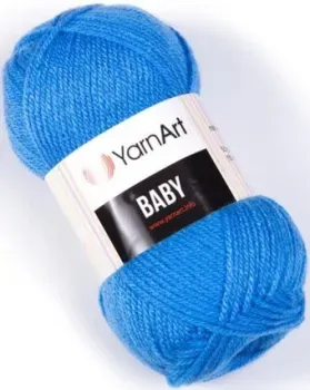 Yarnart Baby 100% акрил 600 50 г (150 м, синий)