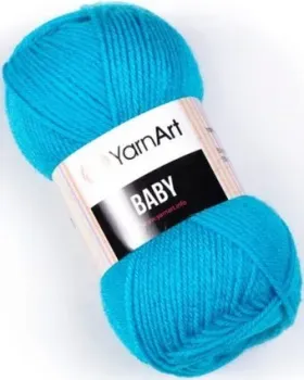 Yarnart Baby 100% акрил 552 50 г (150 м, бирюзовый)