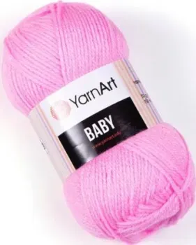 Yarnart Baby 100% акрил 10119 50 г (150 м, розовый)