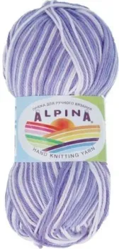 Alpina Yarn Katrin №5333 (2x140 м, светло-сиреневый/темно-фиолетовый)