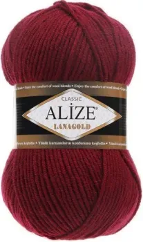 Alize Lanagold 57 (240 м, бордовый)