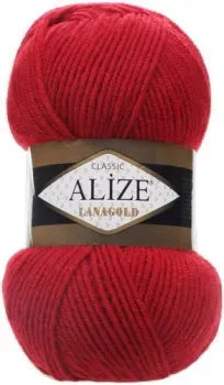 Alize Lanagold 56 (240 м, красный)