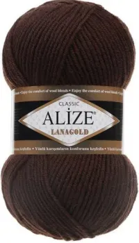 Alize Lanagold 26 (240 м, коричневый)