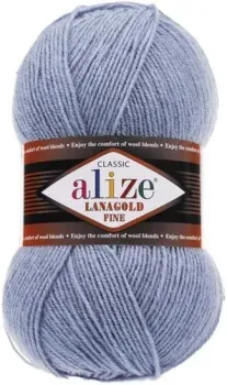 Alize Lanagold Fine 221 (390 м, светлый джинс)