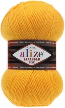 Alize Lanagold Fine 216 (390 м, канарейка)