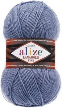Alize Lanagold Fine 203 (390 м, джинс меланж)