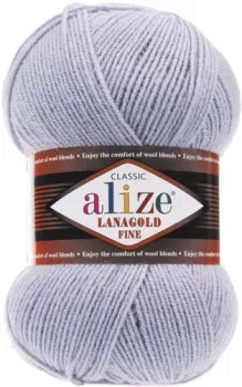Alize Lanagold Fine 200 (390 м, светло-серый)