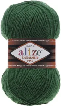 Alize Lanagold Fine 118 (390 м, зеленый)